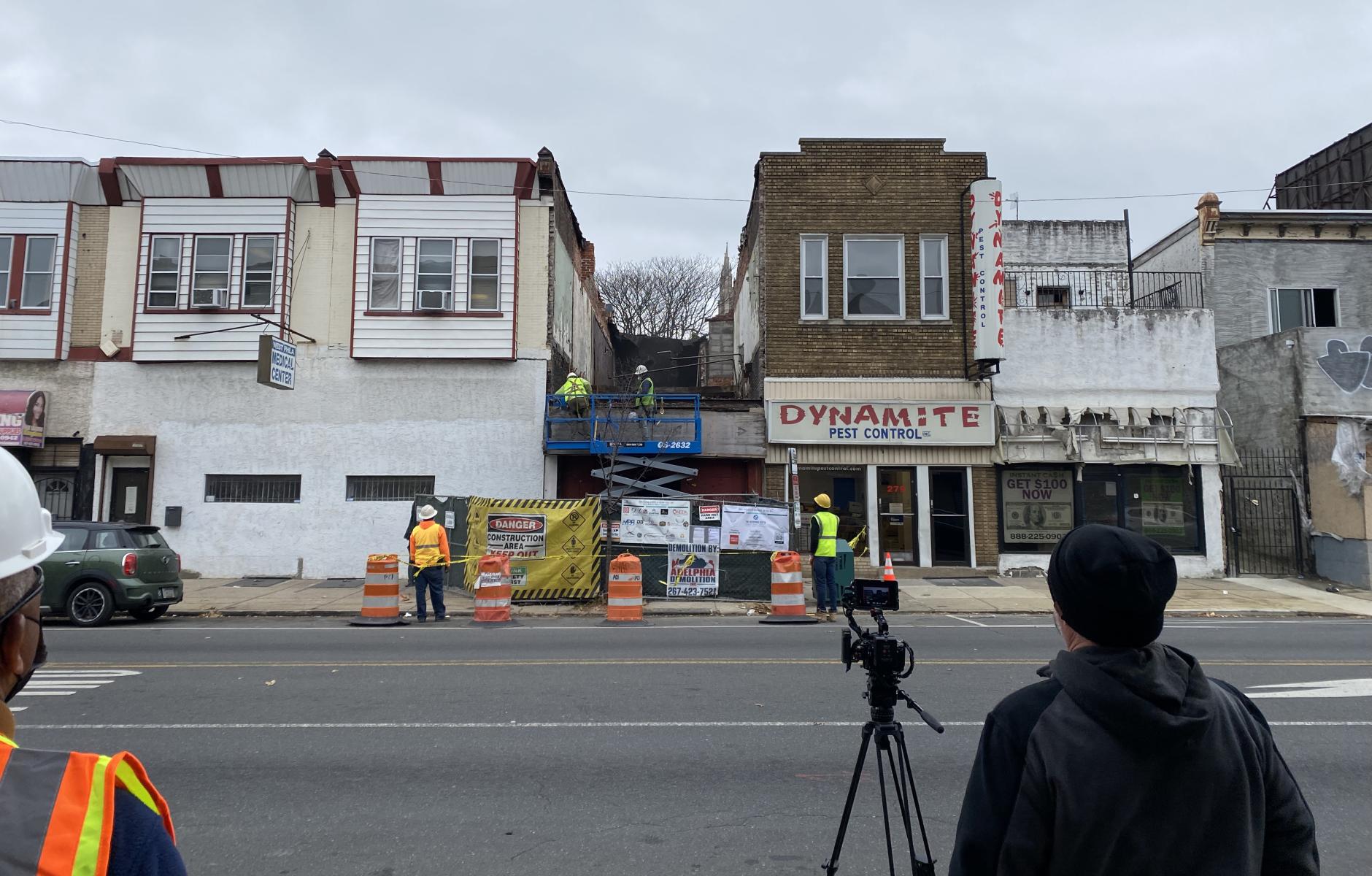 Demolition on 277 S 52nd Street December 2021