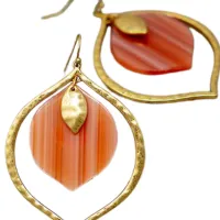 The Silk Tent - Earrings: Handcrafted Jewelry 
