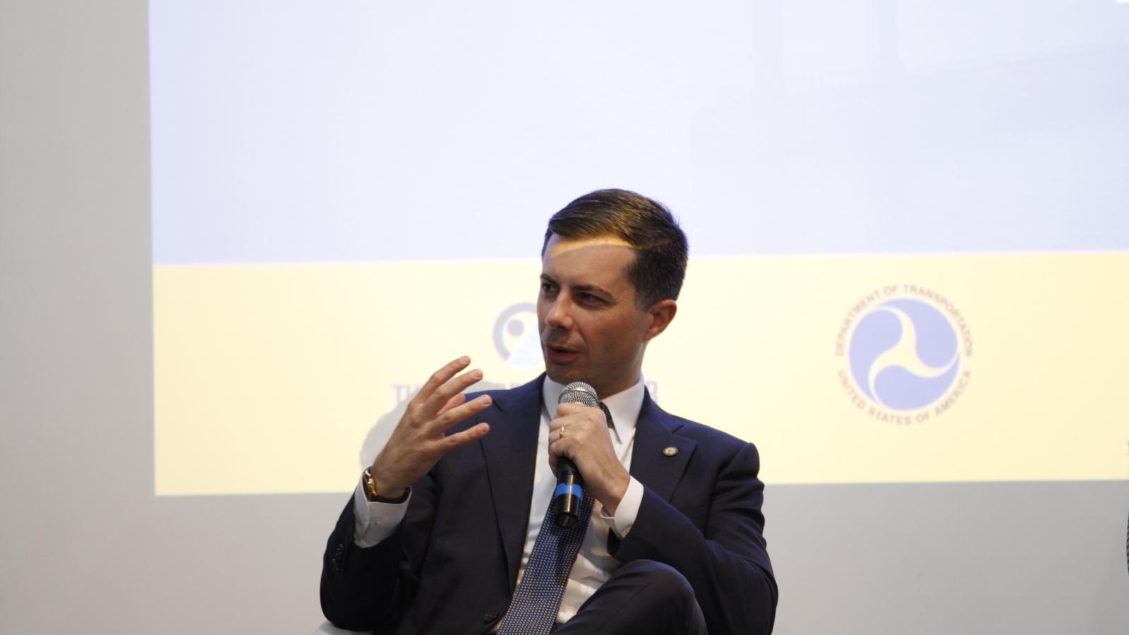 US Transportation Secretary, Pete Buttigieg