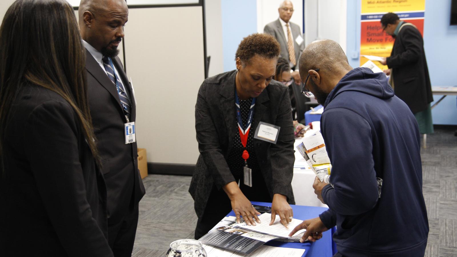 Connections Marketplace attendees