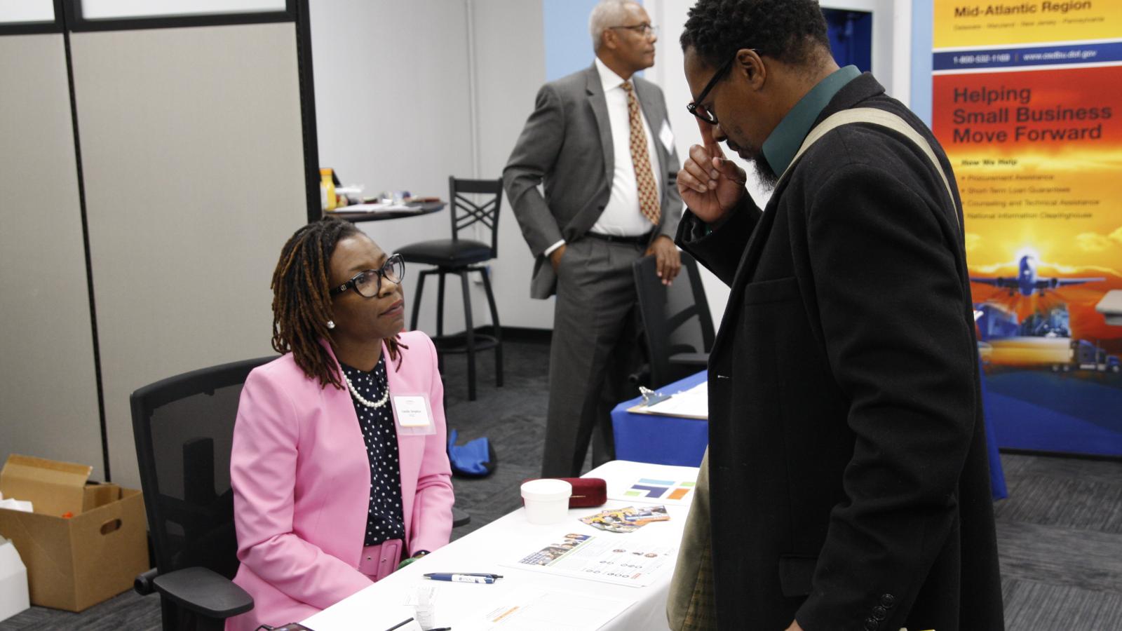 Connections Marketplace attendees