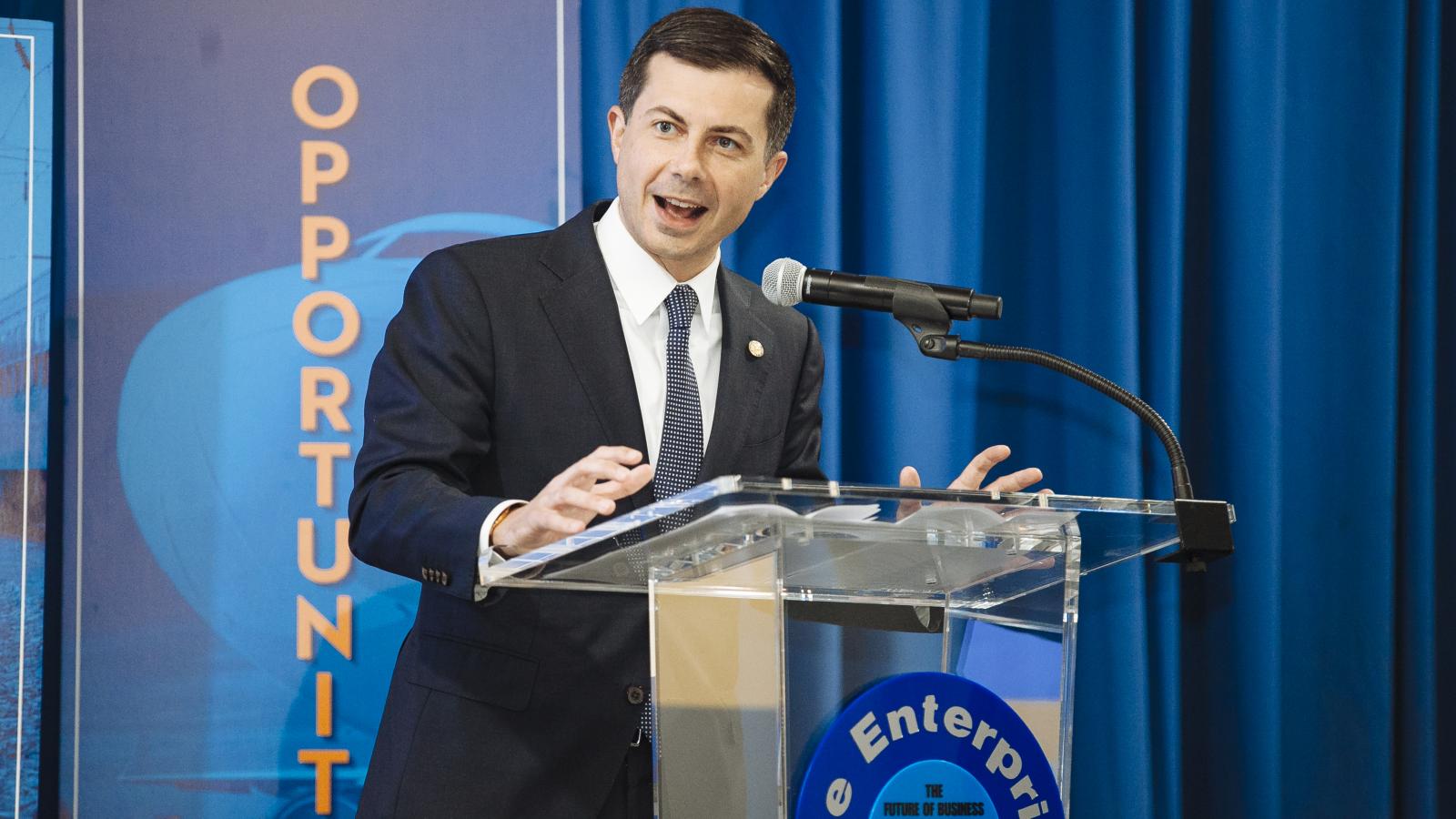 U.S. Transportation Secretary Pete Buttigieg