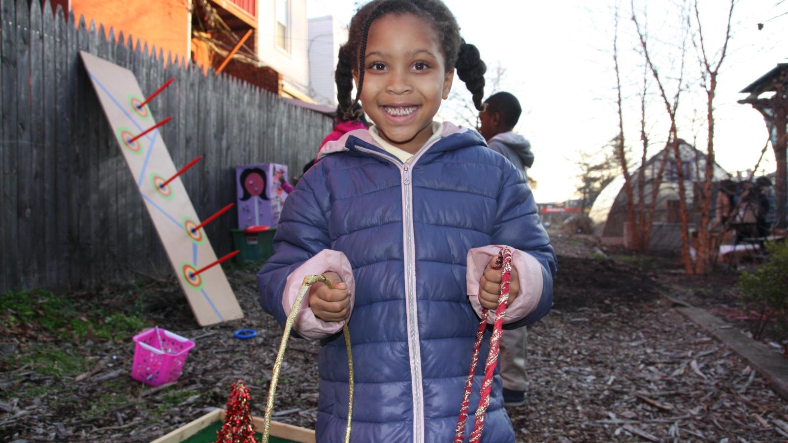 Christmas ring toss